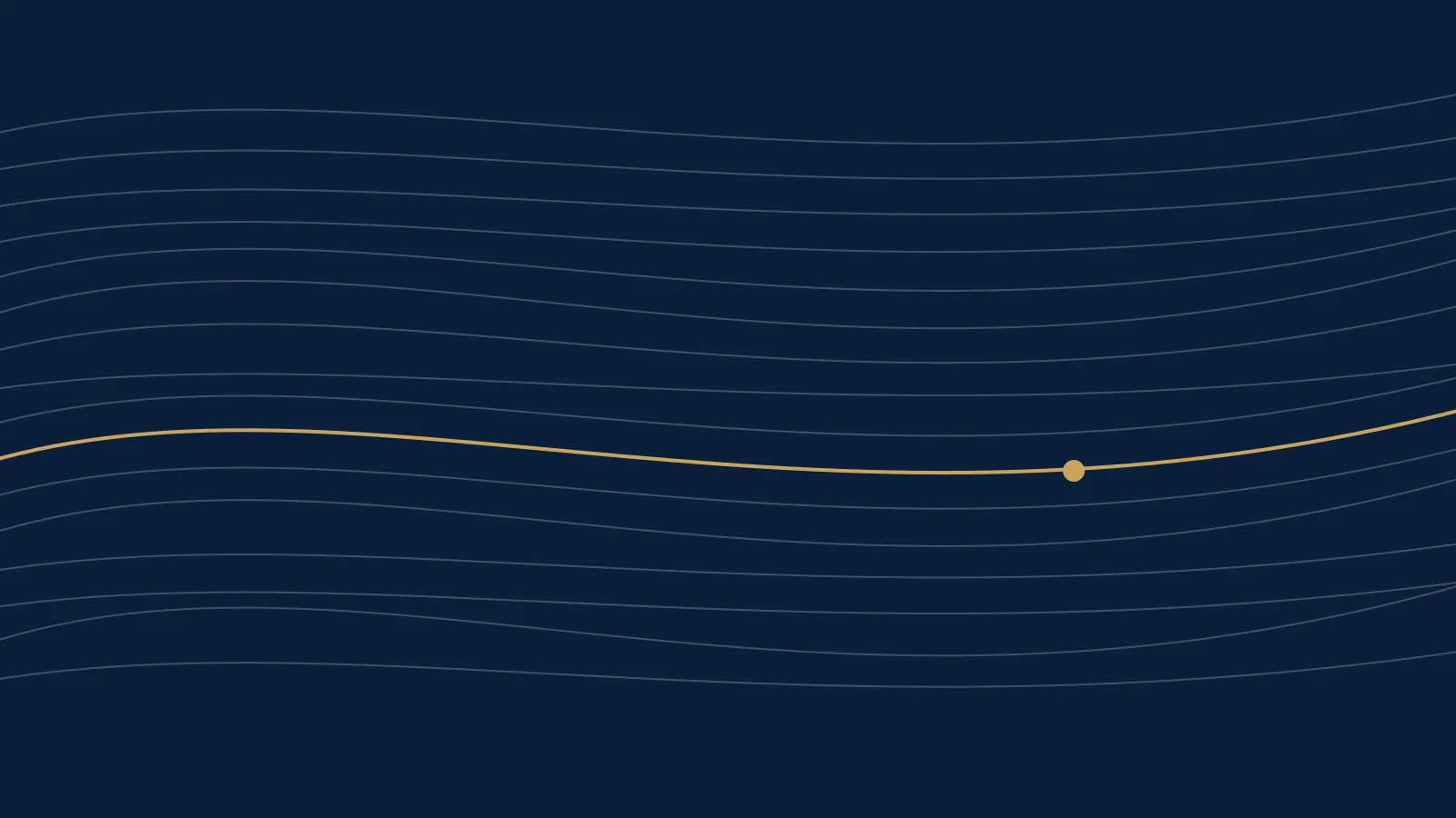EquityBox illustration: flowing lines on navy, with one gold line