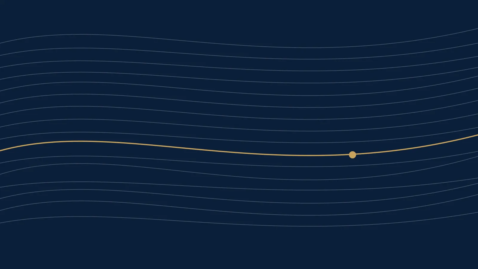 EquityBox illustration: flowing lines on navy, with one gold line