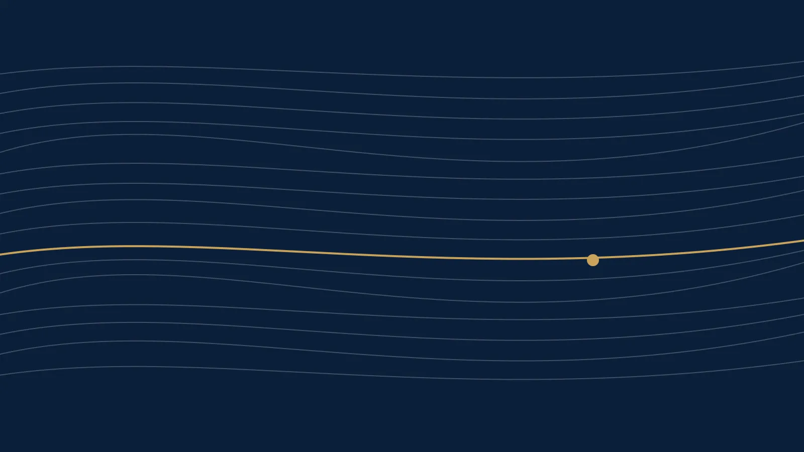 EquityBox illustration: flowing lines on navy, with one gold line
