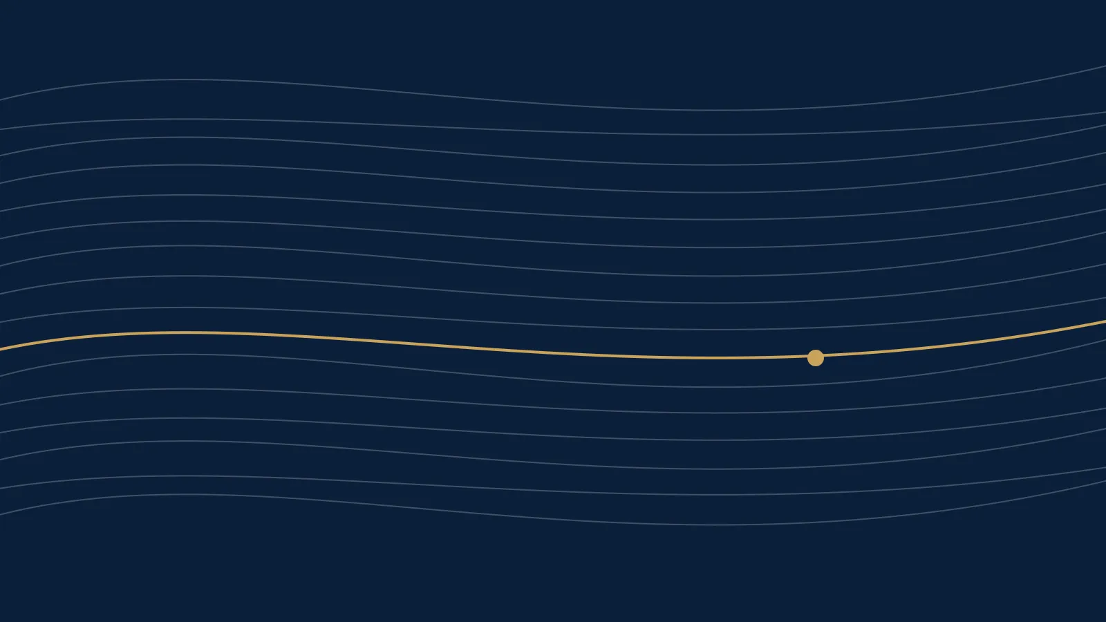 EquityBox illustration: flowing lines on navy, with one gold line