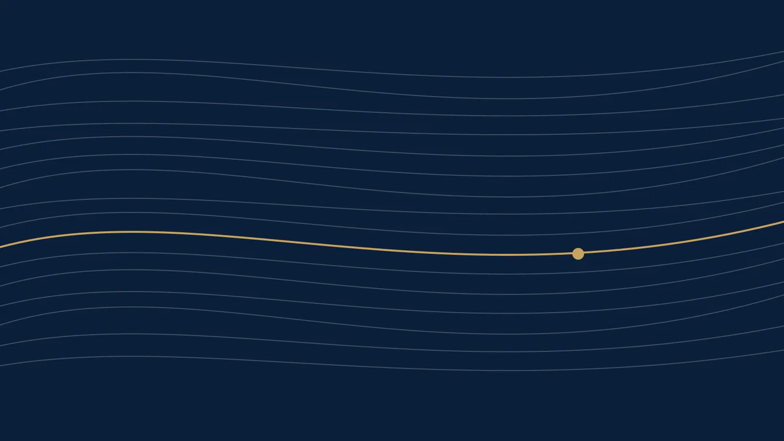 EquityBox illustration: flowing lines on navy, with one gold line